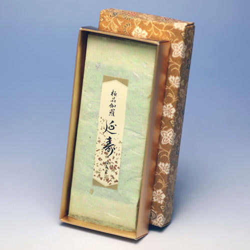 Высококлассная серия благовоний Tebunko Gokushingara Enju Paper Box 15 Коротко-размер ладана Сейджудо