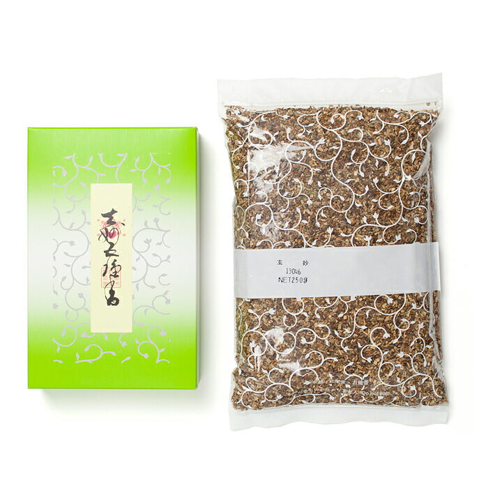 お焼香 玄妙五種香（げんみょうごしゅこう）250g詰 紙箱入 焼香 410121 松栄堂
