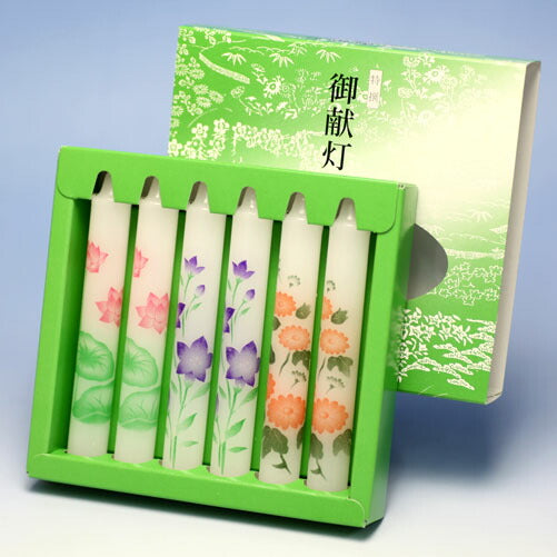 Presentation lamp No. 7, 6 candles, Tokai wax 160-07