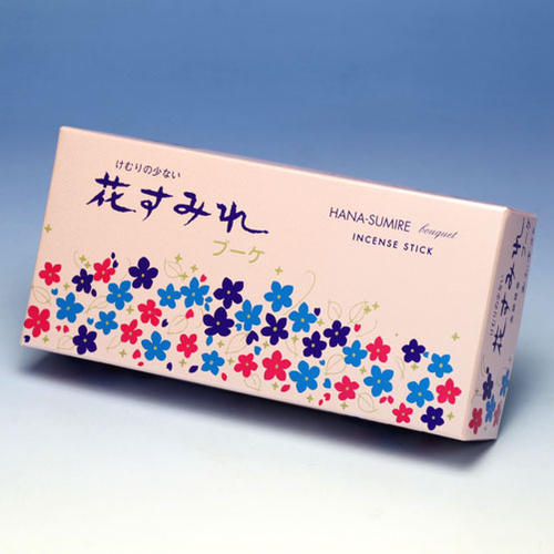 High-quality practical incense sticks with little slurping, flower sumire bouquet, small roses, incense sticks, 6687 Tamahatsudo