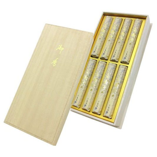 Karin Hien Paulownia Box, короткие размеры 8 штук, палочки для ладана, подарок 087, Koujudo, палочки для благовоний [Только бытовая доставка]]