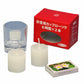 Emergency cup candles 6 hours x 2 (with container and match) Candles Tokai wax