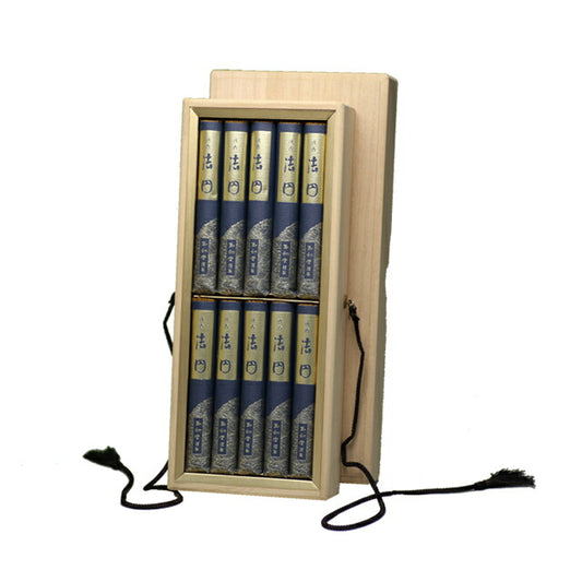 Incense sticks for short-sized products, agarwood, short-sized 10-sized grips, paulownia box, incense sticks, gifts, 6031, Tamahatsudo [domestic shipping only]