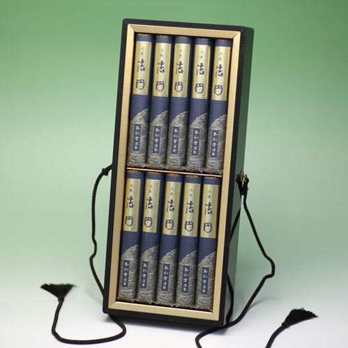 Incense sticks for short-sized products, agarwood, short-sized 10-sized grips, painted box, incense sticks, incense sticks, gifts, 0090, Tamahatsudo [domestic shipping only]