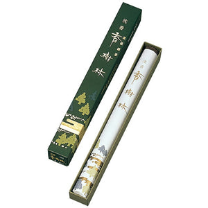 Luxury practical line incense Kaika gray forest long size (square muscle) Kaen 0209 Tamakido GYOKUSYODO [DOMESTIC SHIPPING ONLY]