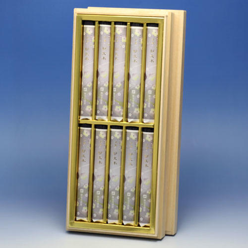 Sprinkle Kosenki（煙）短尺寸較小10授予Paulownia Box for Fragrance 543K Umeido