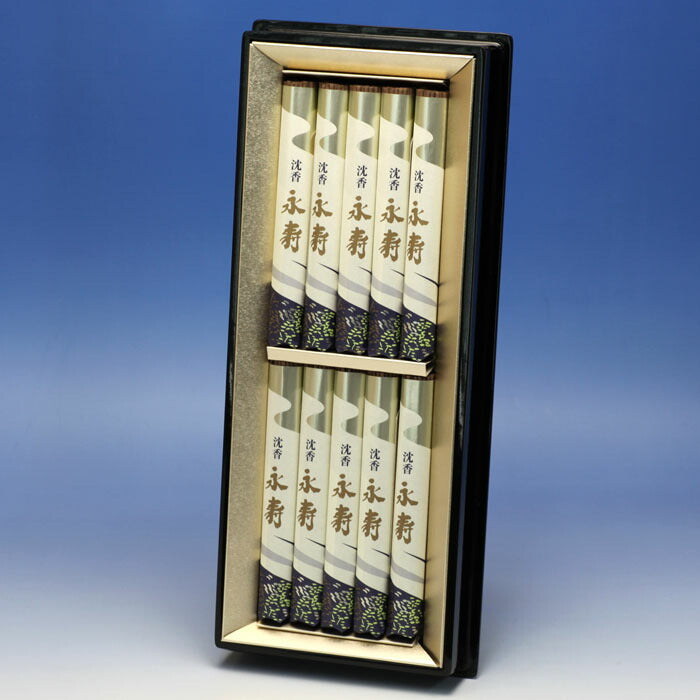 Agarwood Nagaju Lacquer Box Короткие 10 штук ладан