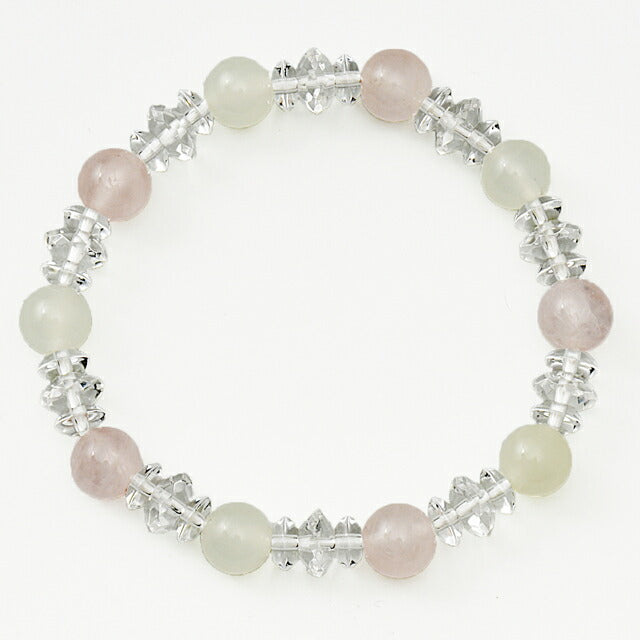 Star Shine Bracelet Rose Green Crystal JUBR-114 Juju Yamada Shujodo [DOMESTIC SHIPPING ONLY]