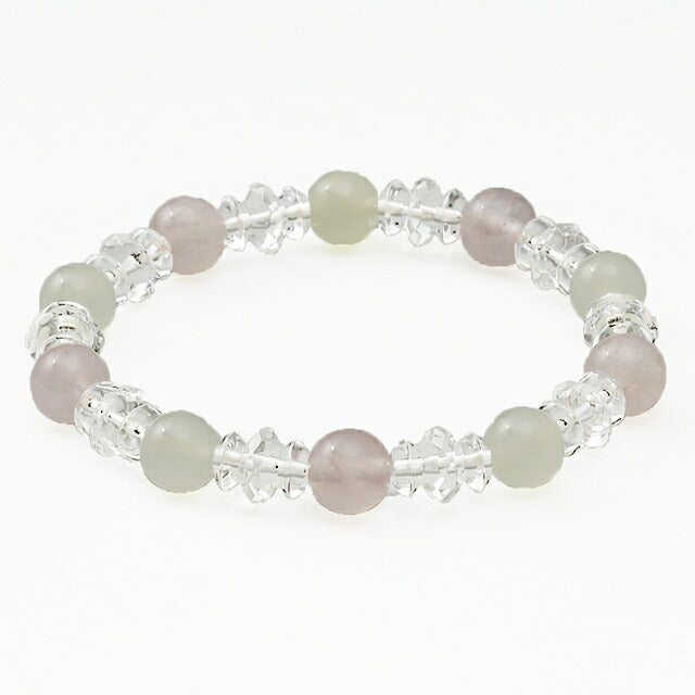 Star Shine Bracelet Rose Green Crystal JUBR-114 Juju Yamada Shujodo [DOMESTIC SHIPPING ONLY]