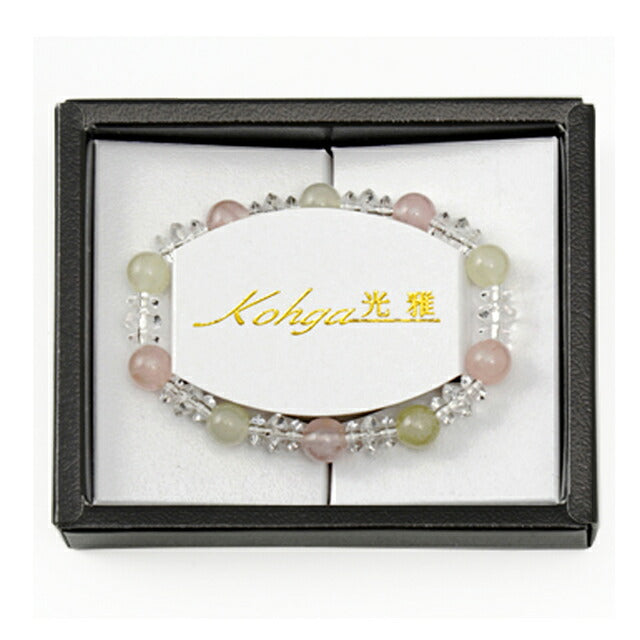Star Shine Bracelet Rose Green Crystal JUBR-114 Juju Yamada Shujodo [DOMESTIC SHIPPING ONLY]
