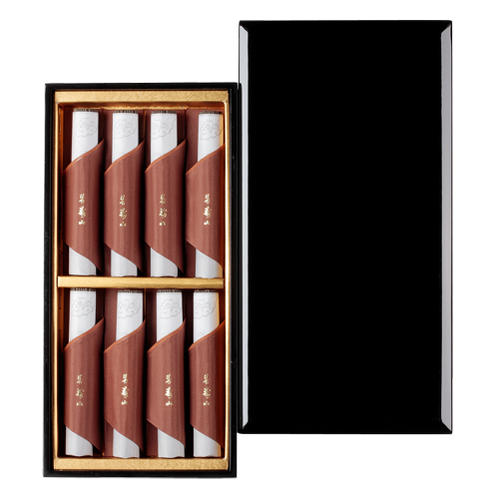 Agarwood Suyama Honko Lacquer Box, короткие размеры 8 штук, ладан, палочки для ладана, подарки, 610 Nippon Kodo