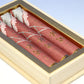 Small gift in a paulownia box with a short size 3-sized paulownia box with little slit incense sticks, water-sized 3-sized paulownia box with a short size slit incense stick, gift 6281 Tamahatsudo