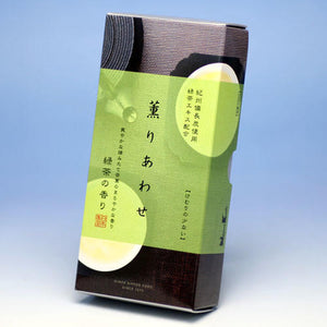 薫りあわせ 緑茶の香り バラ詰 お香 線香 お線香 23602 日本香堂
