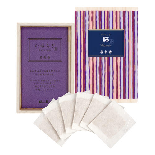 Yukari Fuji Circle Card Kogiri Box 6 Irika 38462 Nippon Kodo NIPPON KODO Smell Bag