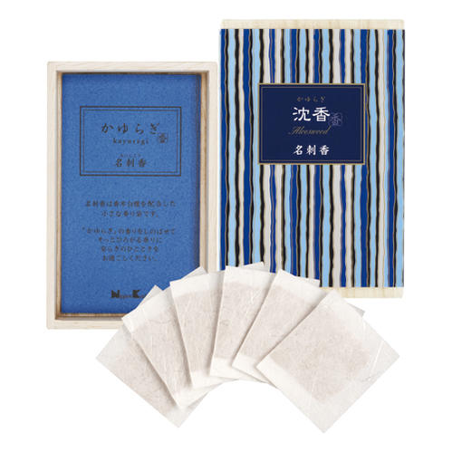 Sayyaragi Semon (Jinko) Caprician Kiri Box 6 Incense 38461 Nippon Kodo NIPPON KODO Smell Bag