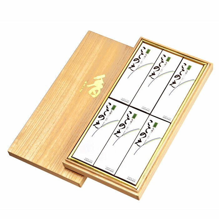 Kokonoe Short-sized rose 6 boxes paulownia box incense sticks for gifts 153k baieido
