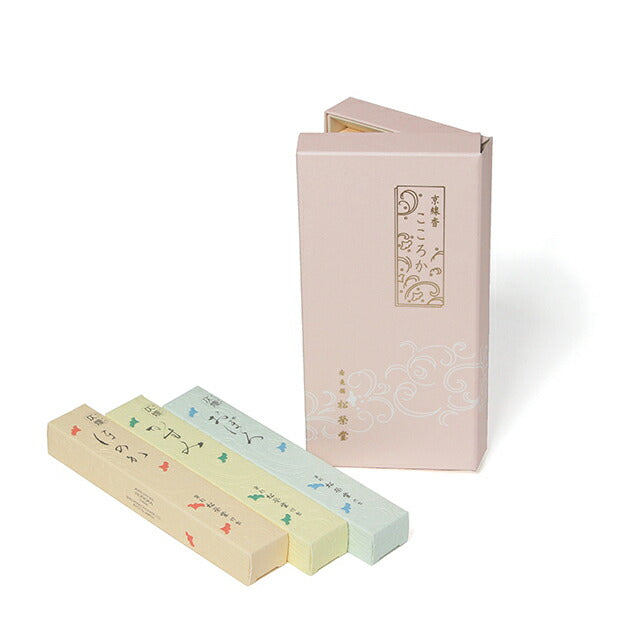 kokoroka 3种淡淡的烟雾棒，shoeido的礼物