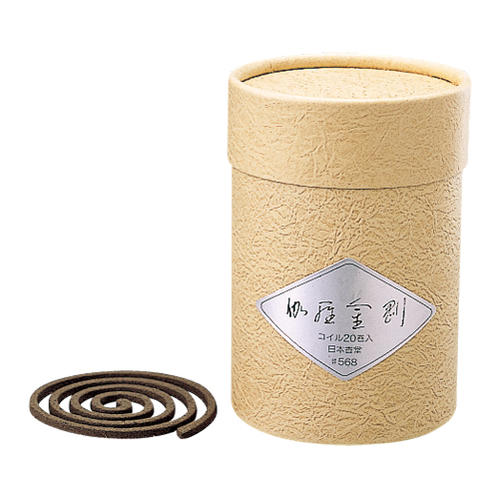 Kara Kongo Coil 20 Rolls Incense 568 Nihon Kodo Incense