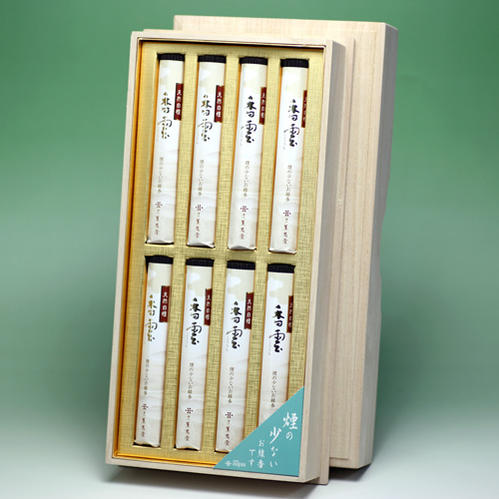 Kouno Paulownia Box, Short Size 8 Pack, Incense Sticks, Gifts, 5003, Koujudo Incense Sticks [domestic shipping only]