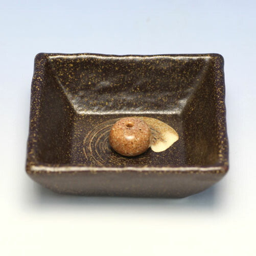 Mino ware Moonlight Incense dish with incense holder Incense stick Incense holder Incense burner Incense burner Koujudo [domestic shipping only]