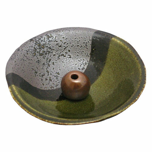 Mino ware Izayoi Incense dish with incense holder Incense stick Incense holder Incense burner Incense burner Koujudo [domestic shipping only]
