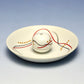 Arita ware, flower hairstyling <White Myo> Incense plate with incense plate, incense plate, incense plate, Koujudo 3189