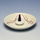 Arita ware, flower hairstyling <White Myo> Incense plate with incense plate, incense plate, incense plate, Koujudo 3189