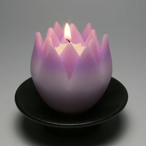 Flower-type candlestick (with bowl) Candle gift candle candle 146-01 TOKAISEIRO