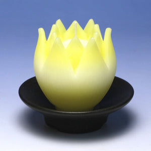 花式燭台（帶碗）蠟燭禮物蠟燭146-01 tokai wax tokaiseiro