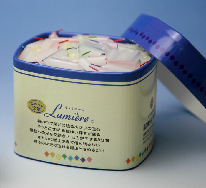 リュミエール8分ローソク・燭台アーバンセット｜東海製蝋 – 明りと香り