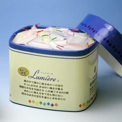 Lumiere 3件蜡烛迷你Roisok Raw Suk 171-07 Tokai Wax Tokaiseiro