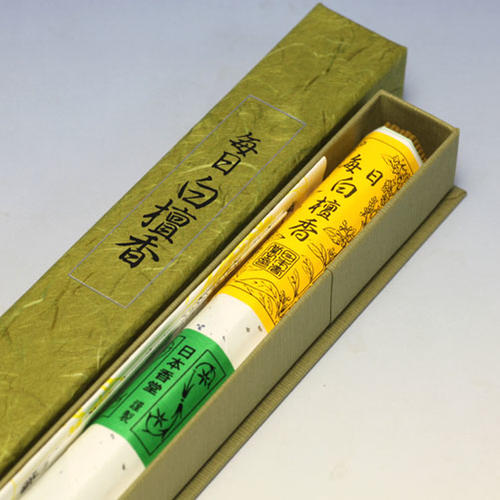 매일 샌들 우드 향, 1 개의 긴 크기, 향 스틱, 향 스틱, 향 스틱, 향 스틱 527 Nippon Kodo