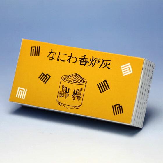 なにわ香炉灰 紙箱入 60g お香 香炉 0889 玉初堂 焼香