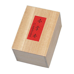 合掌香 がっしょうこう 桐箱 75g入 Incense 焼香  704 日本香堂