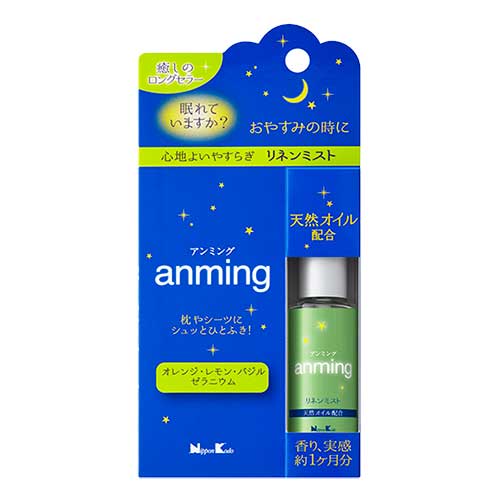 anming Linen Mist 15ml Room Fragrance 37027 Nihon Kodo [Domestic shipping Only]