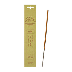 H＆E（ハーブ＆アース） バンブーインセンス レモングラス 20本入 Incense  70009 日本香堂