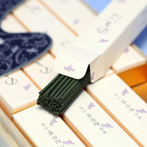 のきば桐箱入 短寸8箱詰 線香 贈答用 138602 松栄堂