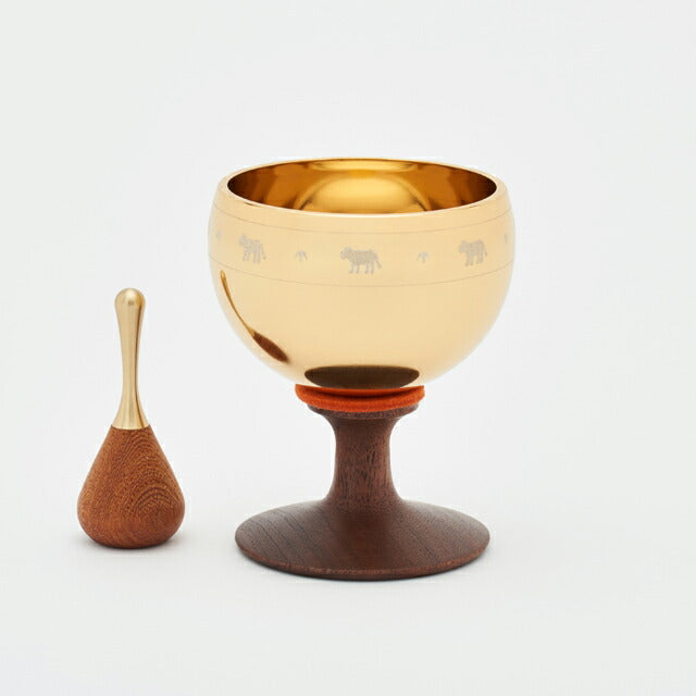 優凛 おまもりん 干支飾り 金メッキ 山口久乗【domestic shipping only】