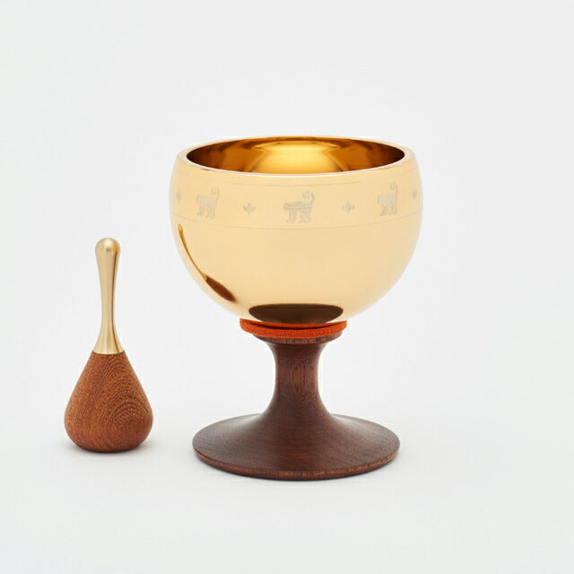 優凛 おまもりん 干支飾り 金メッキ 山口久乗【domestic shipping only】
