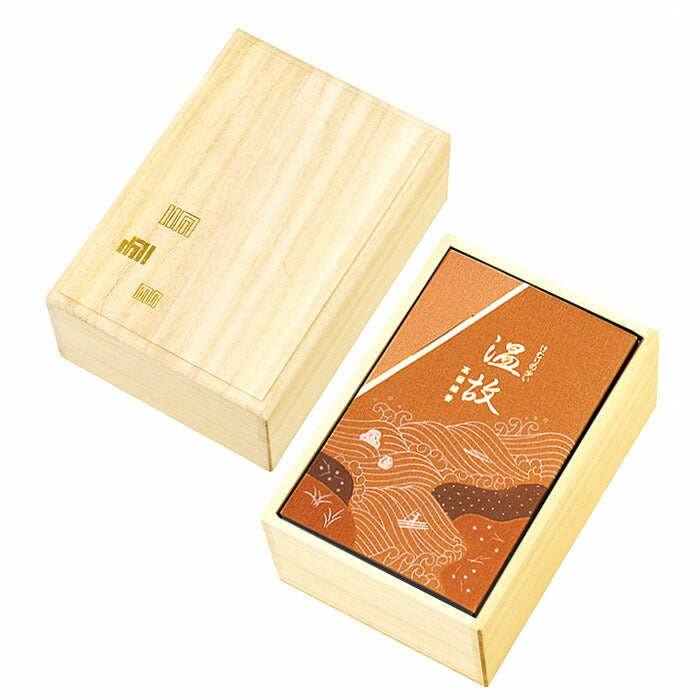 Fragrance Hand Bunko Incense with little skewers Warm Rose-packed Paulownia Box Incense Incense Sticks Incense Sticks Gifts 6262 Tamahatsudo [domestic shipping only]