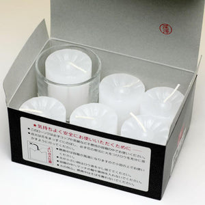 Великая подсвечника 8 часов (6 подсвечников, 1 контейнер) свеча 161-12 сделана в Токаи