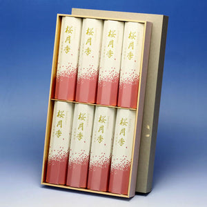 Short -dimensional line incense cherry blossoms Short dimension 8 box Cosmetic paper box Box blade gifts 6639 Gyokushido