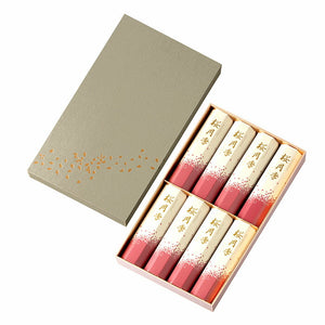 Short -dimensional line incense cherry blossoms Short dimension 8 box Cosmetic paper box Box blade gifts 6639 Gyokushido