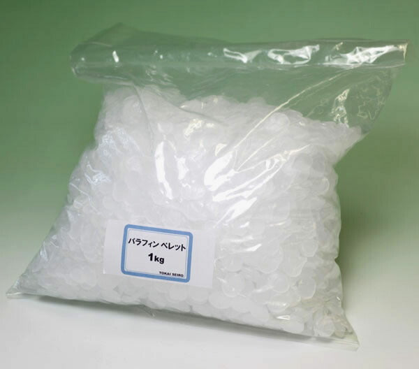 日本製 パラフィン（ペレット）粒状 1kg ろうそく 121-62 東海製蝋