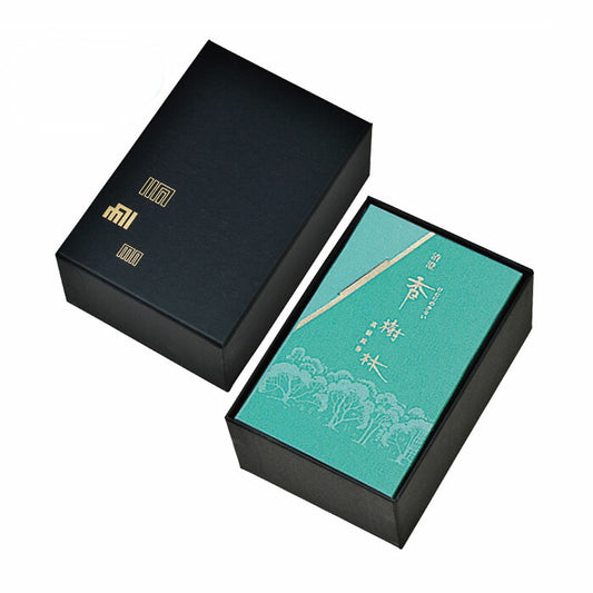 Fragrance Hand Bunko Incense sticks with little skewers Kiyosumi Kojurin Rose-packed black paper box Incense sticks Incense sticks Gift 6268 Tamahatsudo