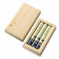 Small gift in a paulownia box with a short size 3-sized paulownia box, incense sticks with little slurping, water, Seikan, short size 3-sized paulownia box, incense sticks, incense sticks, gifts, 6282 Tamahatsudo