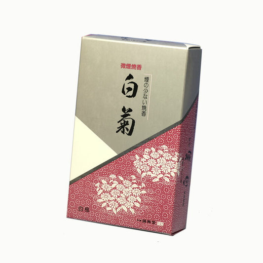 細煙熏味系列細煙熏味白菊花（檀香）125克燃燒的seijudo