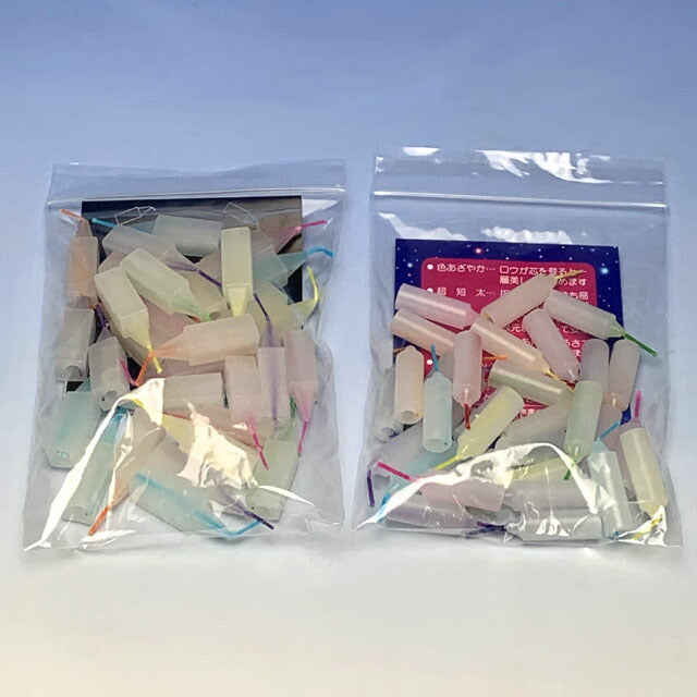 星星下降8分钟，Cube 10分钟试验套装蜡烛迷你ro sok toroku tokai wax tokaiseiro