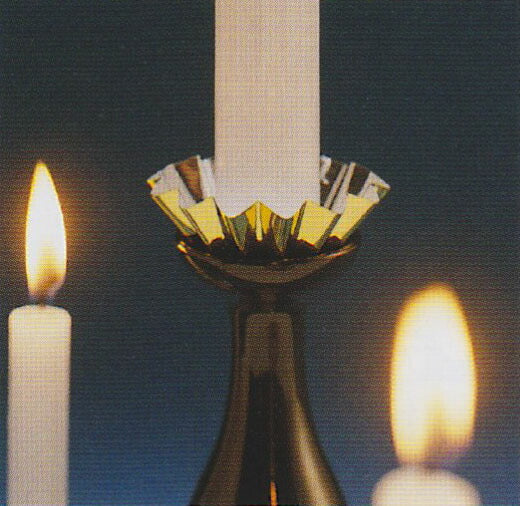 촛대 매트에 20 개 조각 (30mm 하단 직경) 촛불 165-02 토카이 왁스