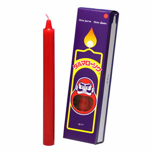 朱ダルマ20号/6本 ろうそく 東海製蝋